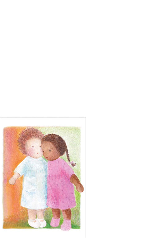 Postcard Two Friends