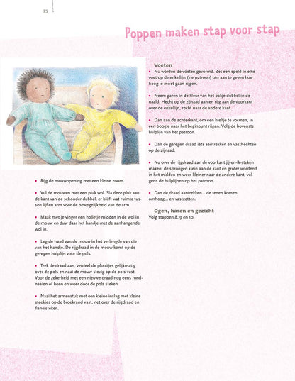 Book Zonnekindpoppen DUTCH VERSION